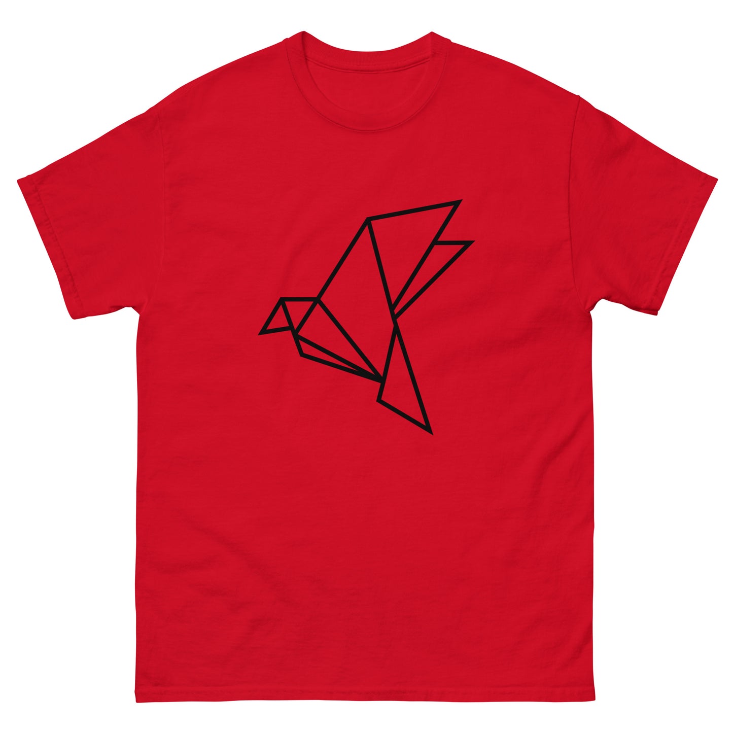 Dove (black) - Origami Series - Men's classic tee