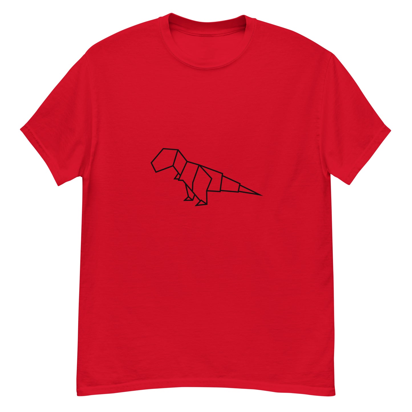T-Rex (black) - Origami Series - Men's classic tee