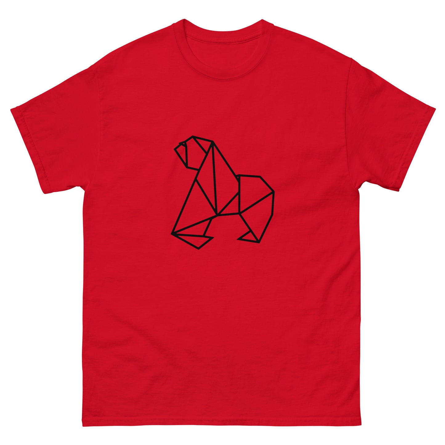 Gorilla (black) - Origami Series - Men's classic tee