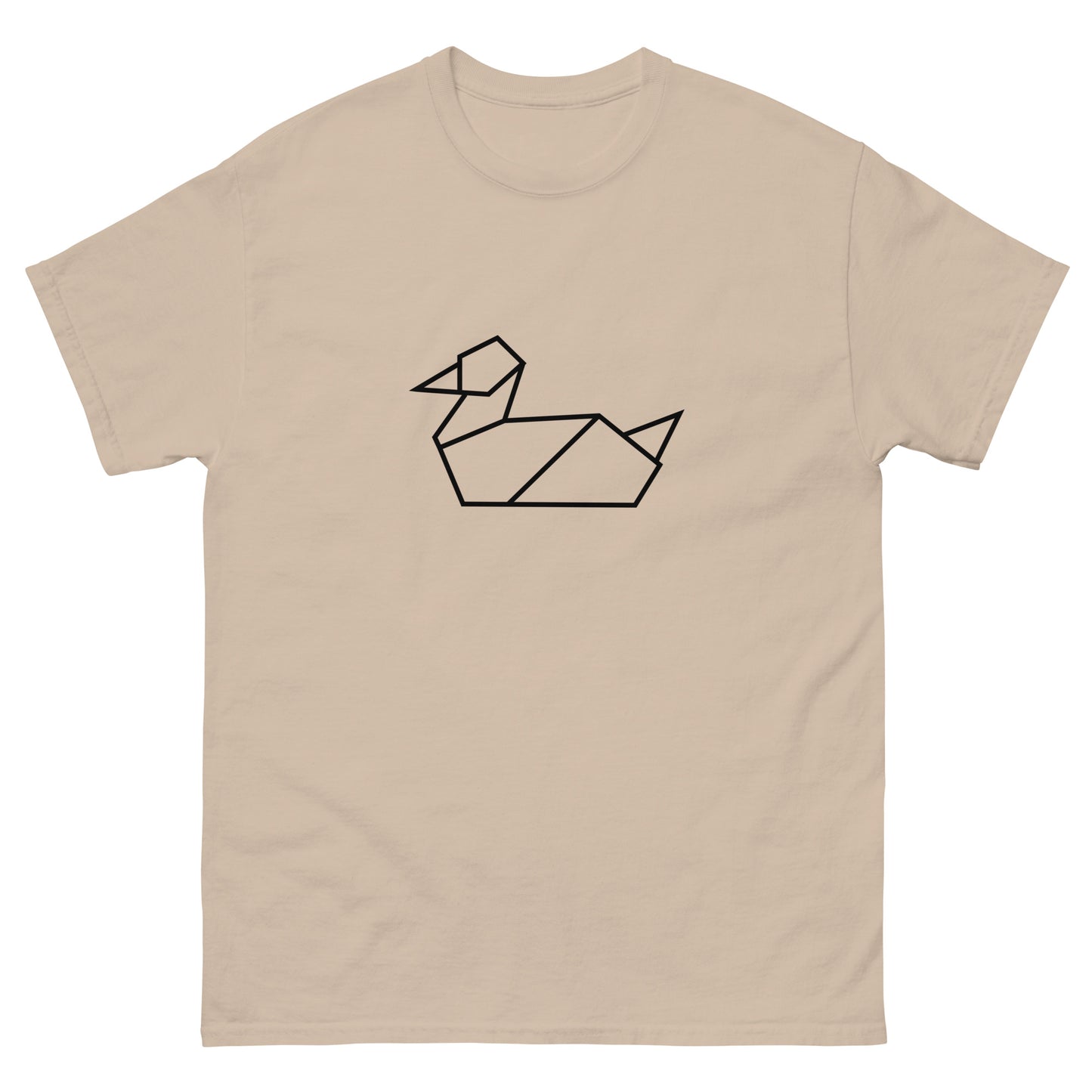 Duck (black) - Origami Series - Men's classic tee
