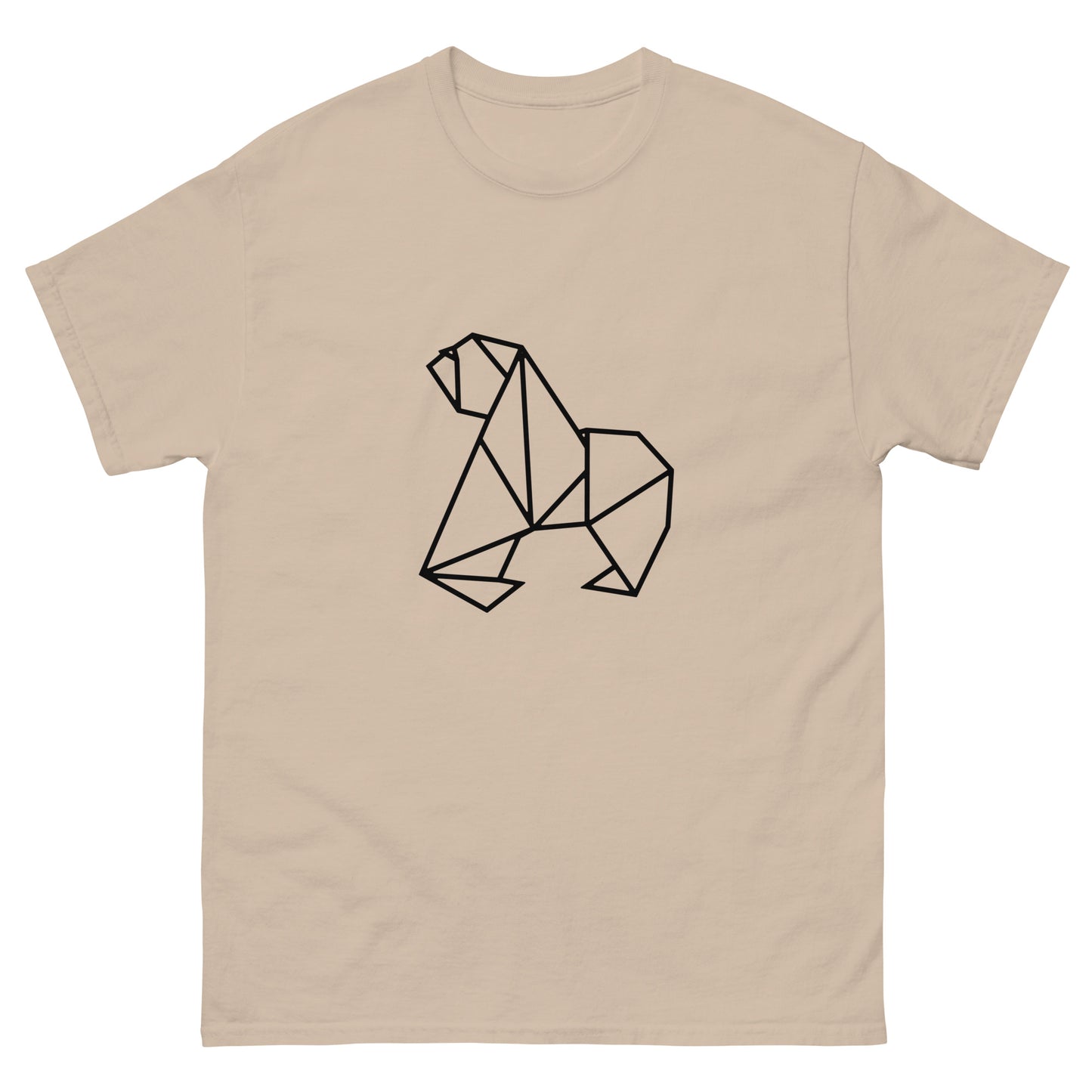 Gorilla (black) - Origami Series - Men's classic tee
