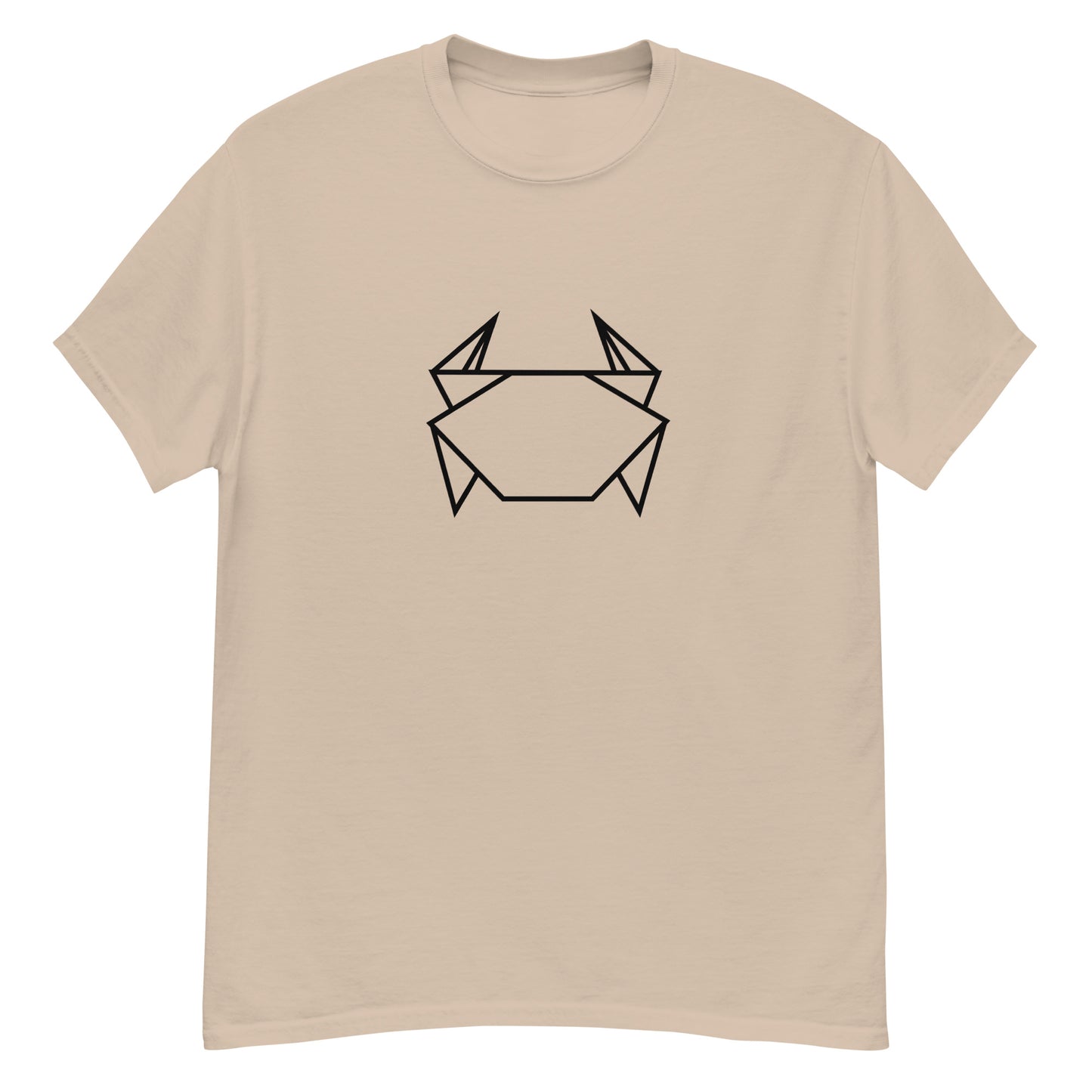 Crab (black) - Origami Series - Men's classic tee