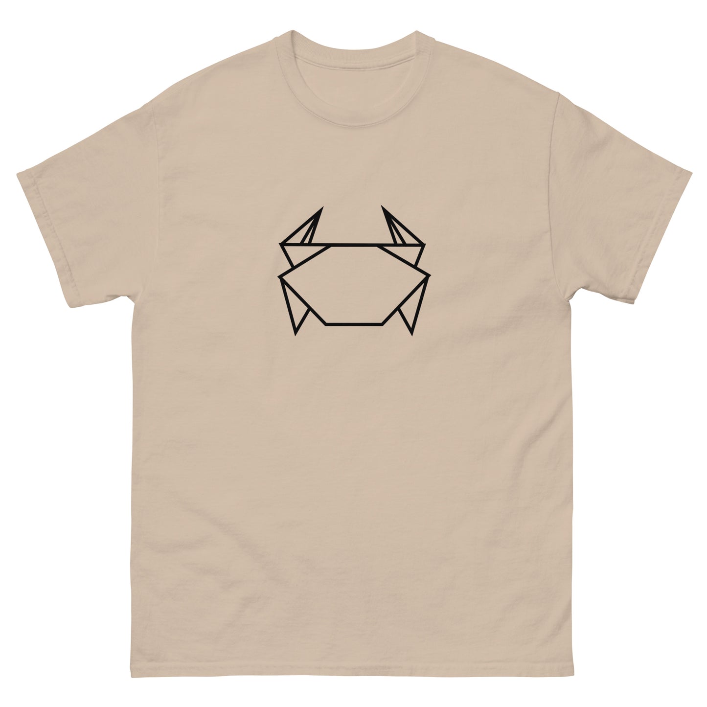 Crab (black) - Origami Series - Men's classic tee