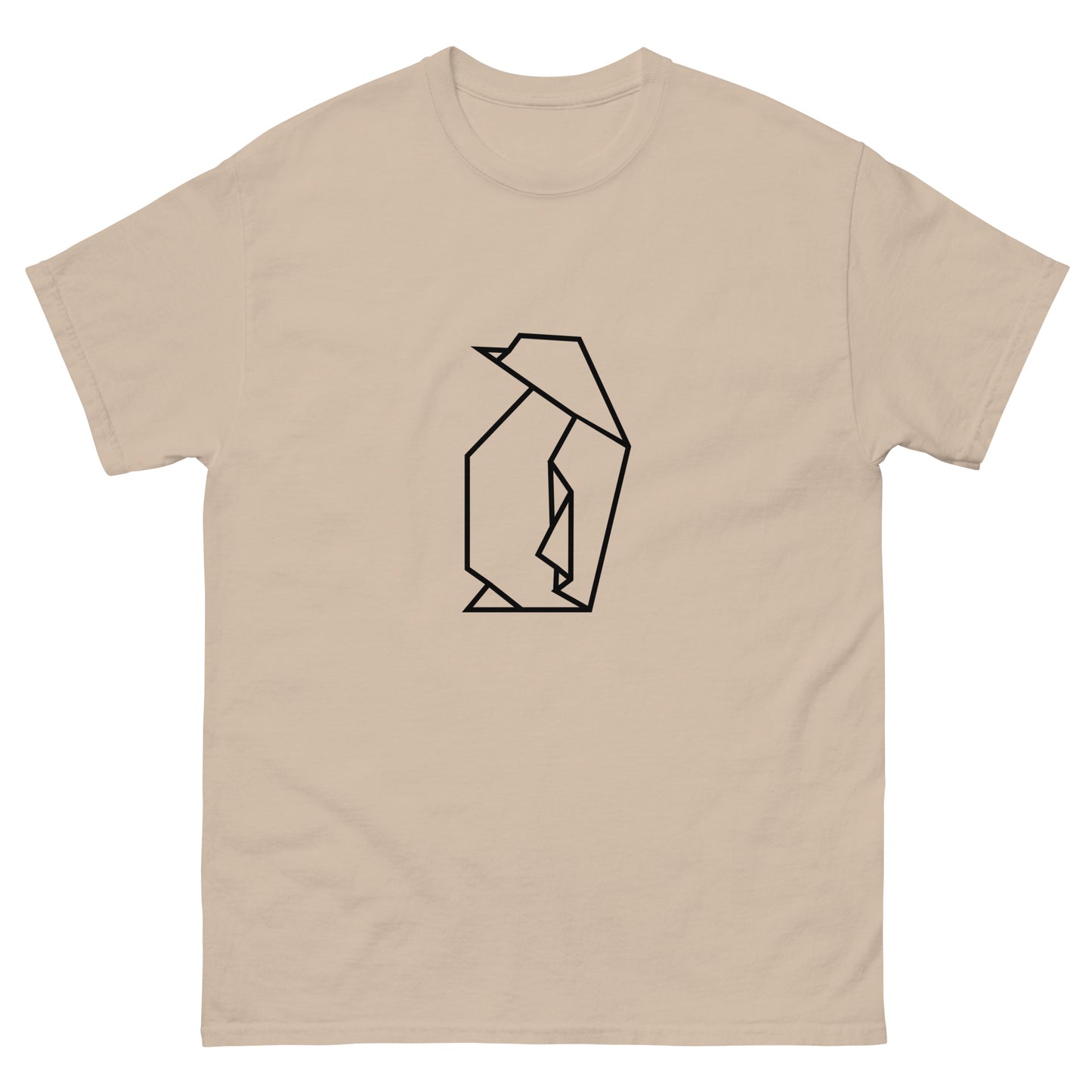 Penguin (black) - Origami Series - Men's classic tee