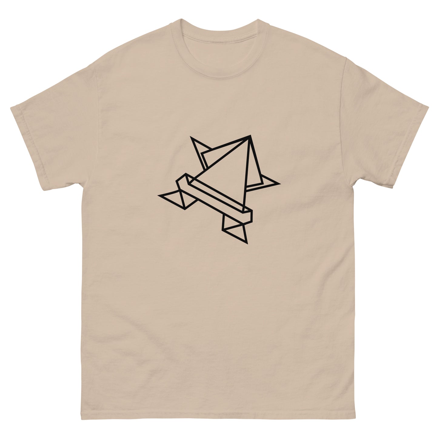 Frog (black) - Origami Series - Men's classic tee