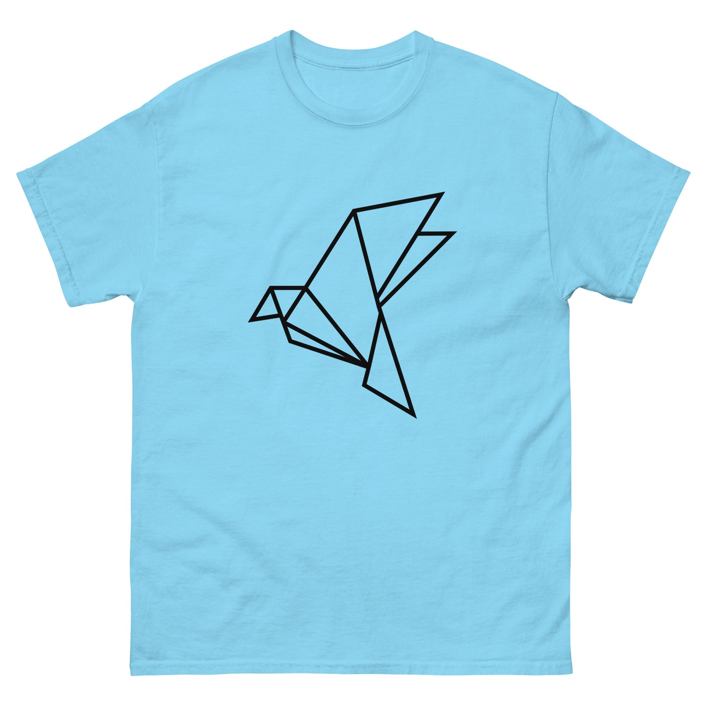Dove (black) - Origami Series - Men's classic tee