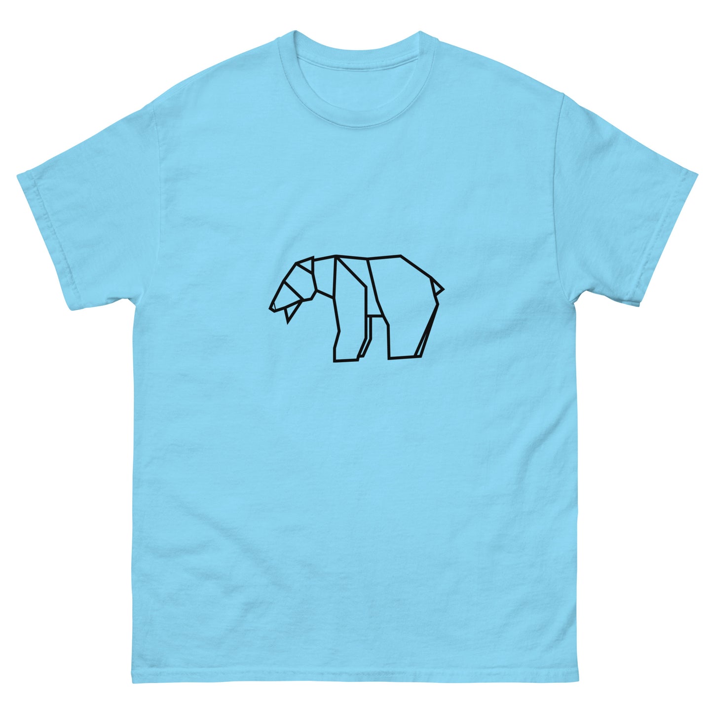 Bear (black) - Origami Series - Men's classic tee