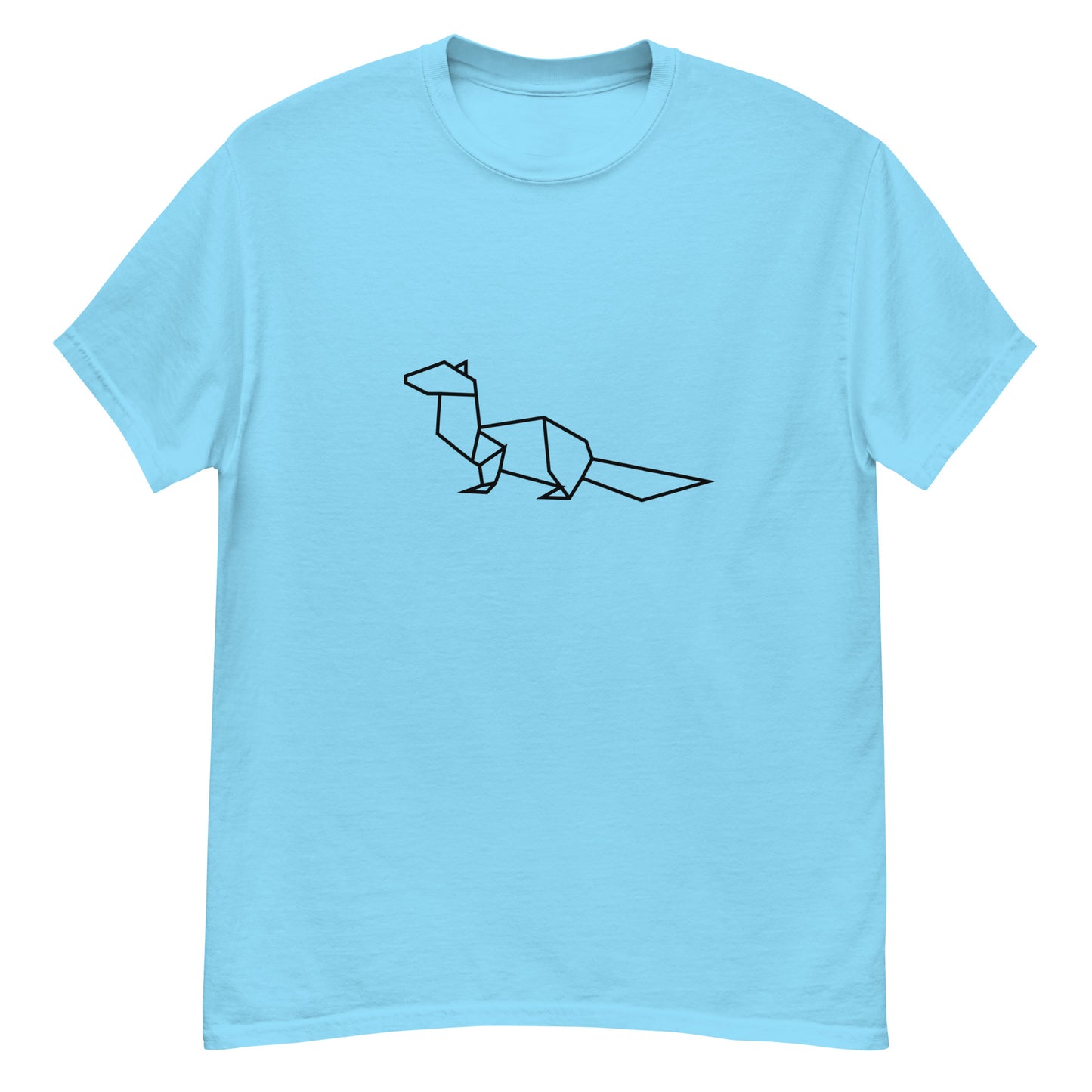 Ferret (black) - Origami Series - Men's classic tee