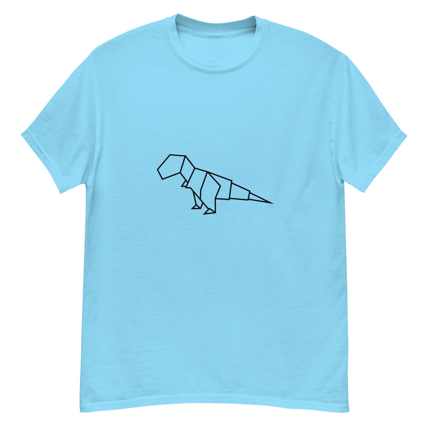 T-Rex (black) - Origami Series - Men's classic tee
