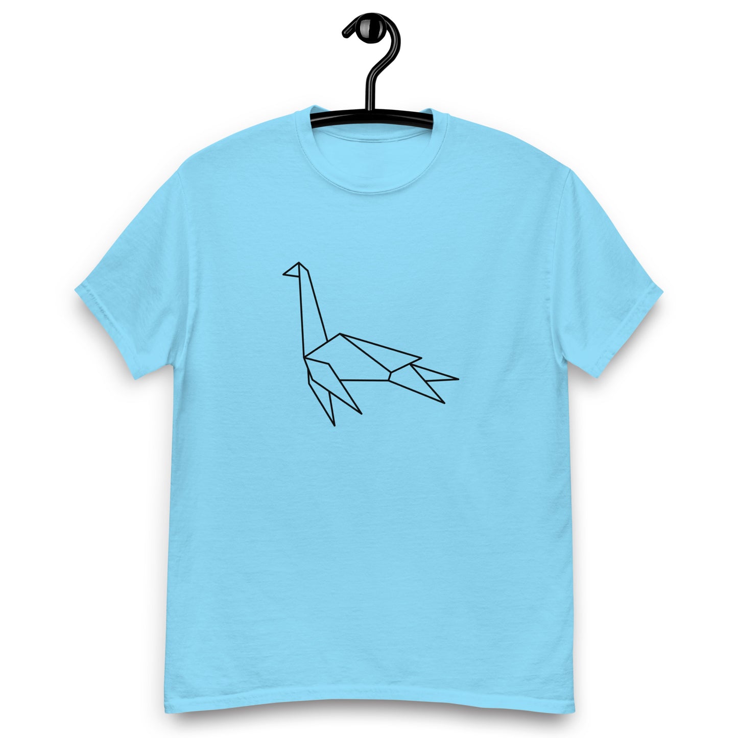 Plesiosaurus (black) - Origami Series - Men's classic tee