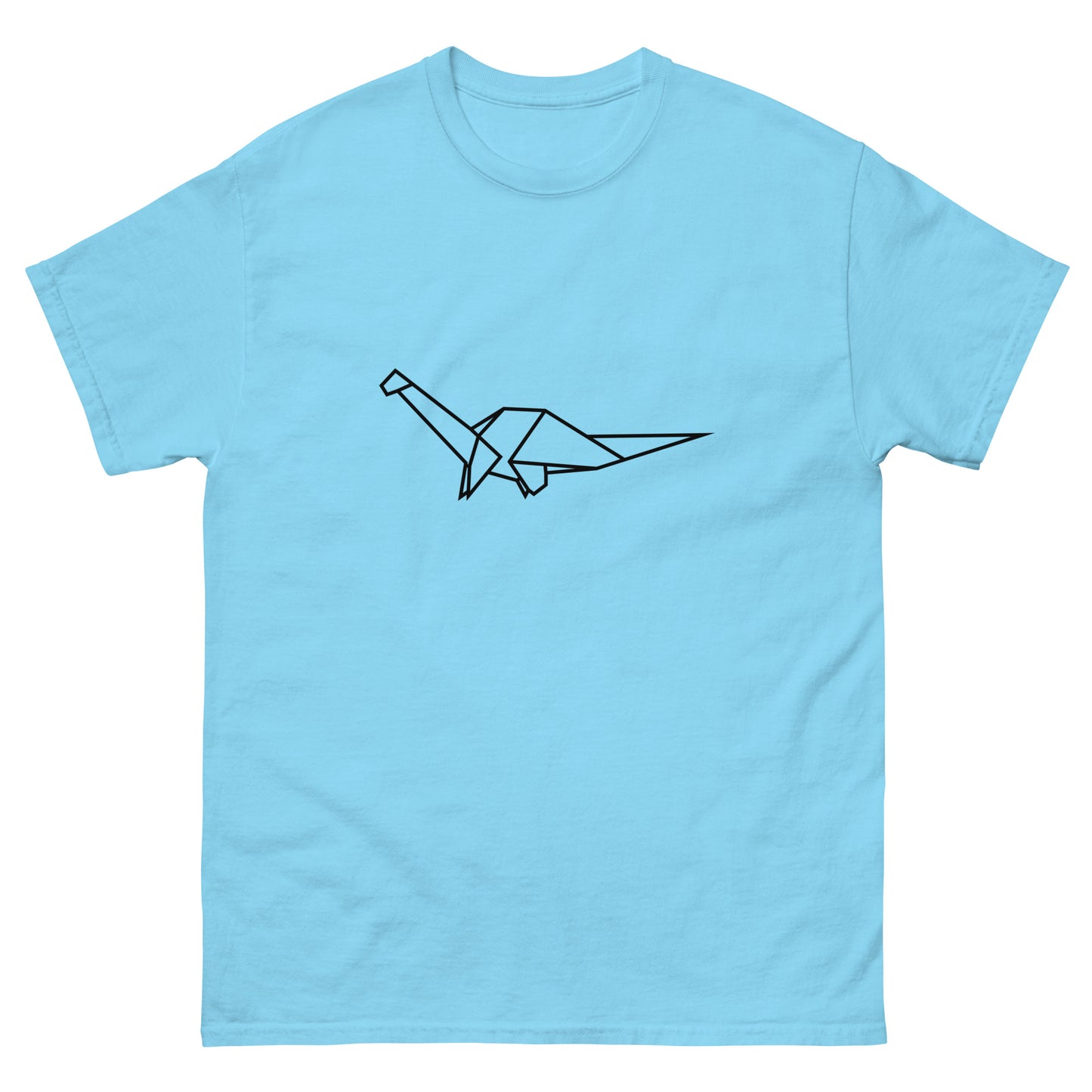 Brontosaurus (black) - Origami Series - Men's classic tee