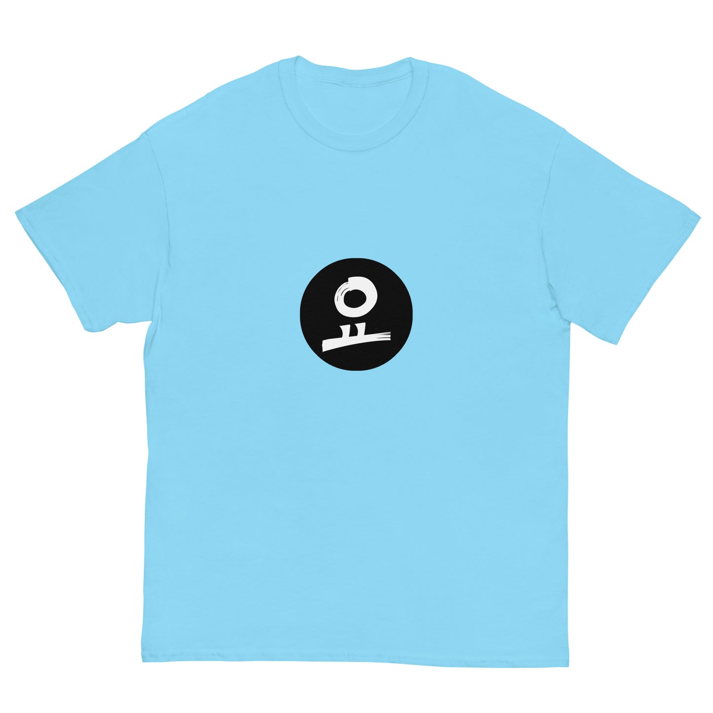 요 Black Circle Fill Stamp