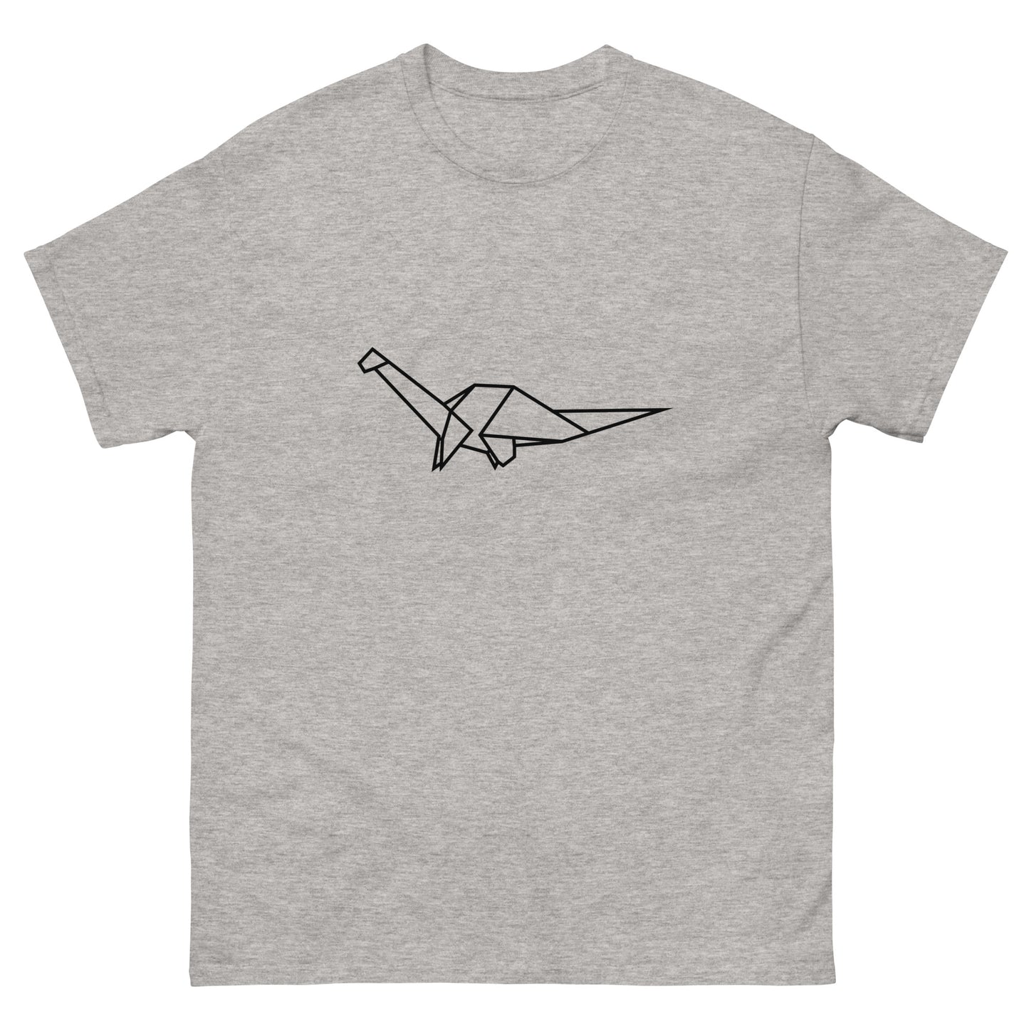 Brontosaurus (black) - Origami Series - Men's classic tee