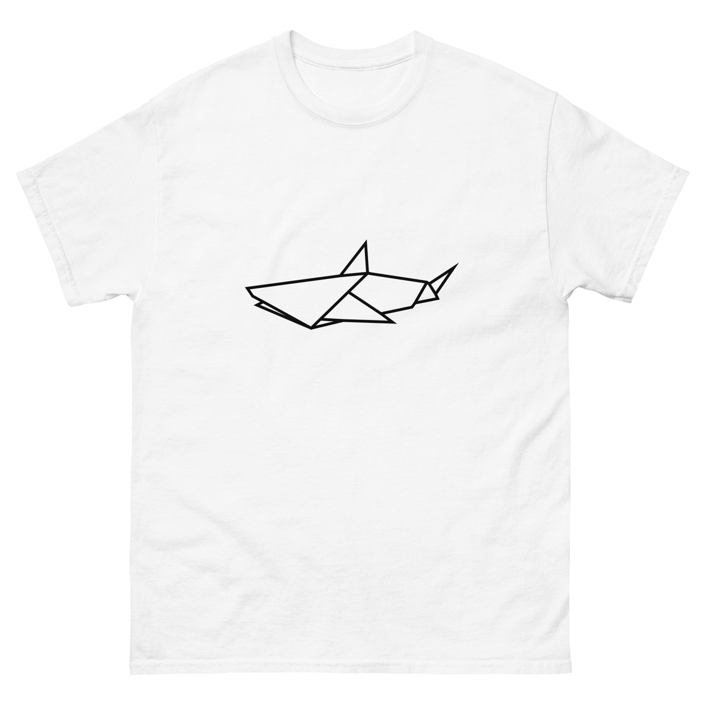 Shark (black) - Origami Series - Men's classic tee