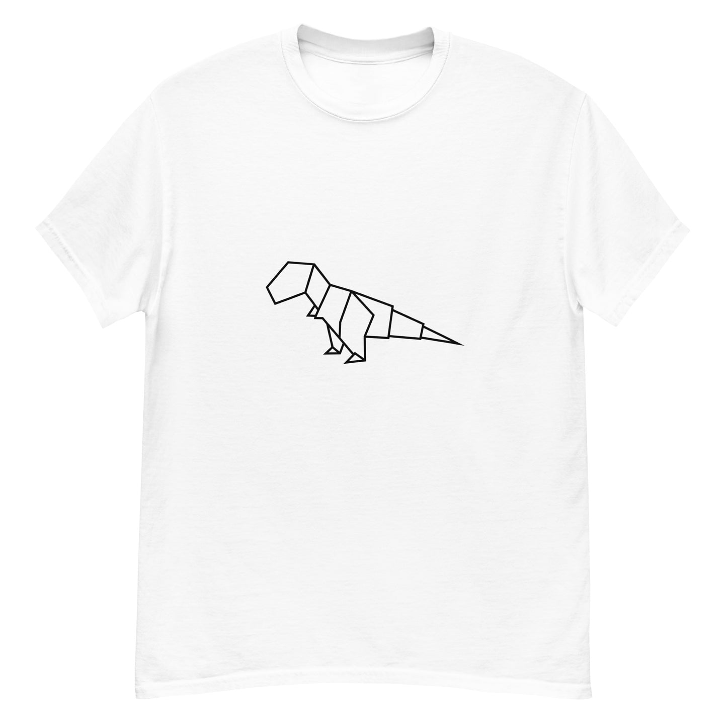T-Rex (black) - Origami Series - Men's classic tee