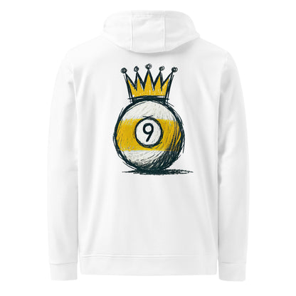 9-Ball King - adidas fleece hoodie - back only