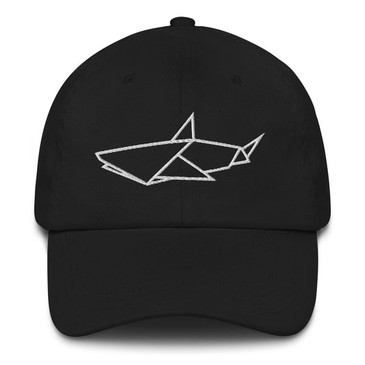 Shark (white) - Origami Series - Cap
