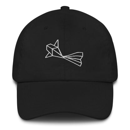 Koi Fish (white) - Origami Series - Cap