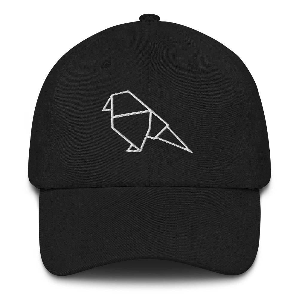 Parakeet (white) - Origami Series - Cap