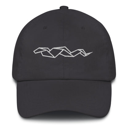 Snake (white) - Origami Series - Cap