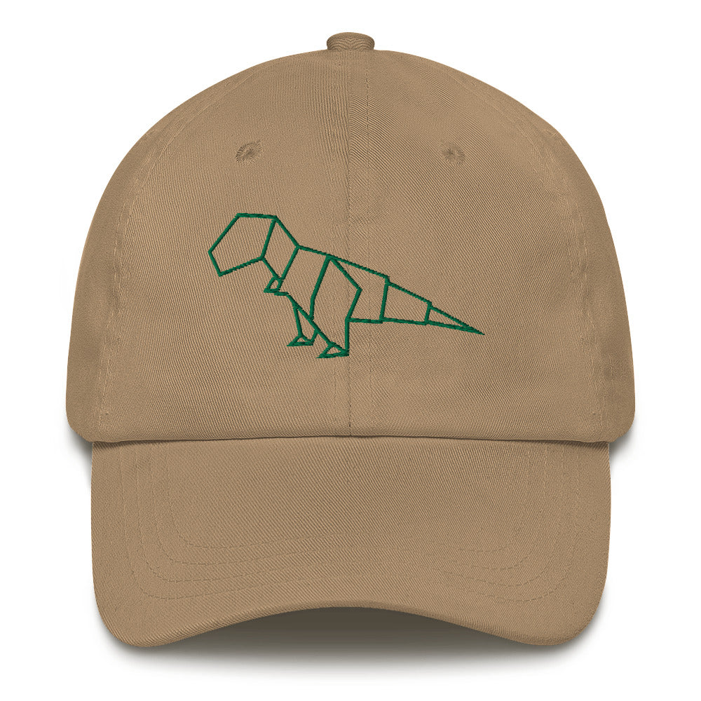 T-Rex (green) - Origami Series - Cap