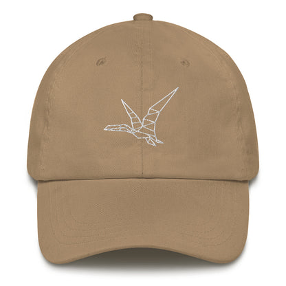 Pterodactyl (white) - Origami Series - Cap