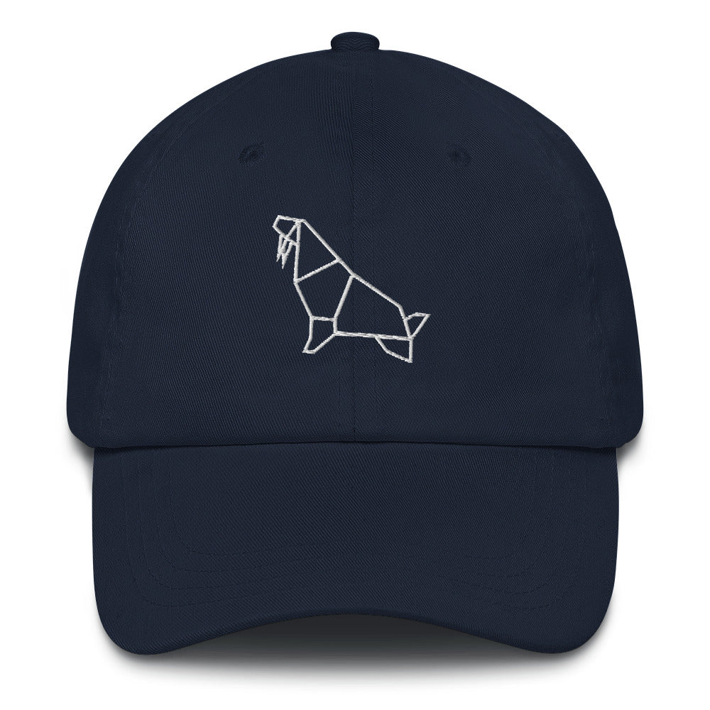 Walrus (white) - Origami Series - Cap