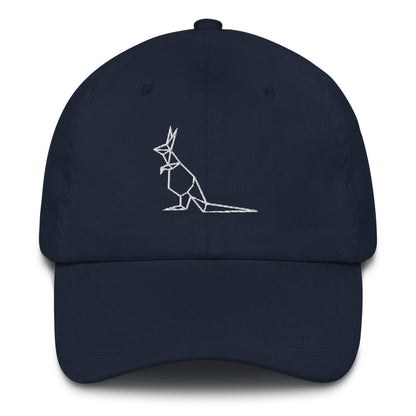 Kangaroo (white) - Origami Series - Cap