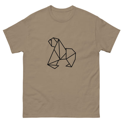 Gorilla (black) - Origami Series - Men's classic tee