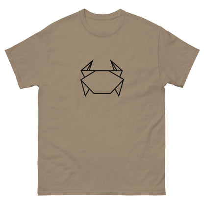 Crab (black) - Origami Series - Men's classic tee