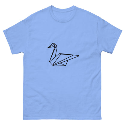 Swan (black) - Origami Series - Men's classic tee