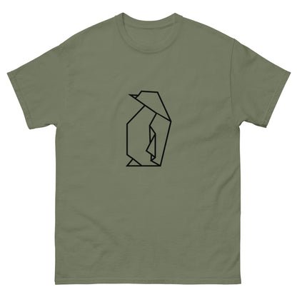 Penguin (black) - Origami Series - Men's classic tee