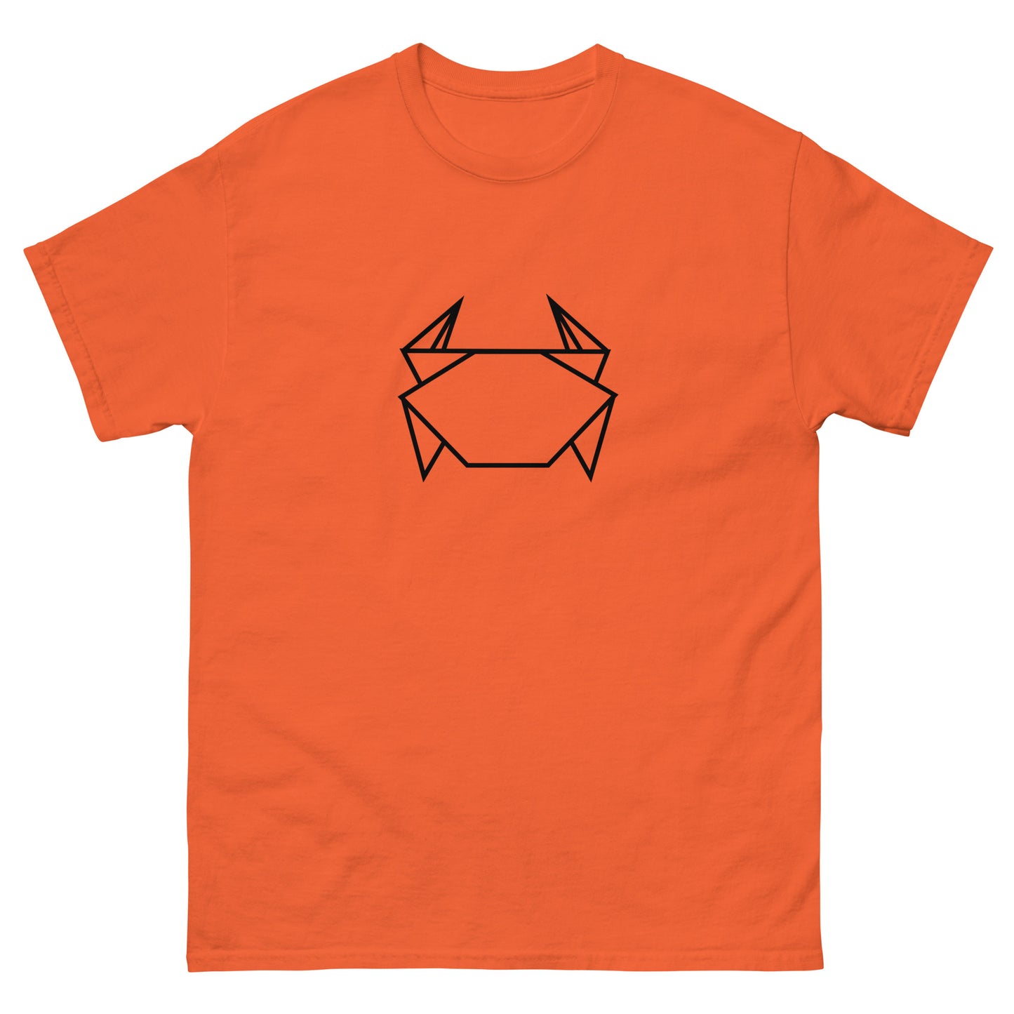 Crab (black) - Origami Series - Men's classic tee