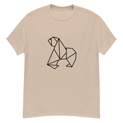 Gorilla (black) - Origami Series - Men's classic tee