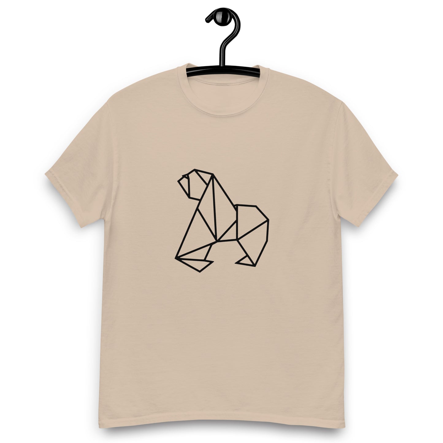 Gorilla (black) - Origami Series - Men's classic tee