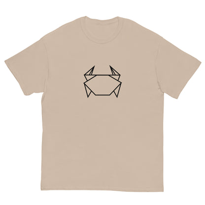 Crab (black) - Origami Series - Men's classic tee