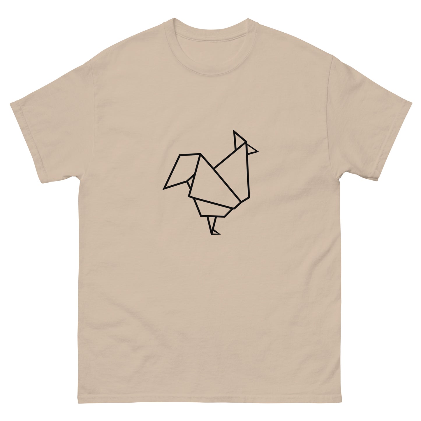 Rooster (black) - Origami Series - Men's classic tee