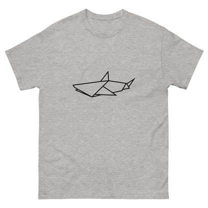 Shark (black) - Origami Series - Men's classic tee