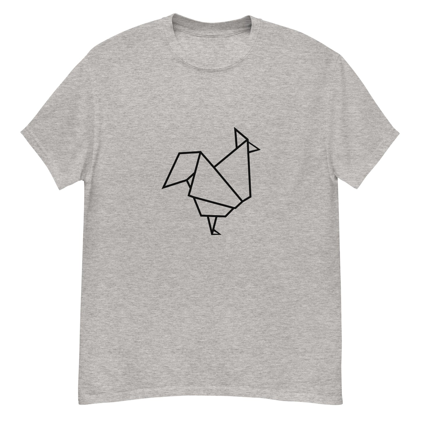 Rooster (black) - Origami Series - Men's classic tee