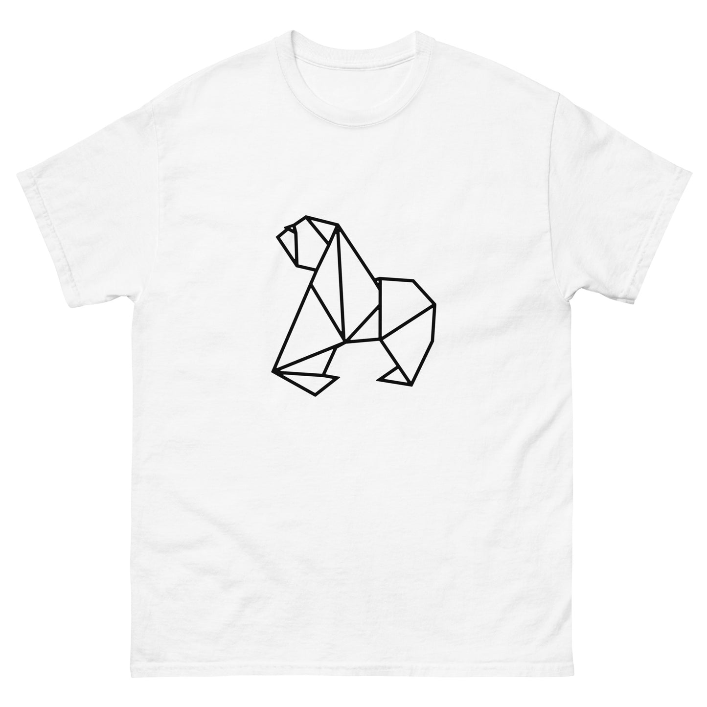 Gorilla (black) - Origami Series - Men's classic tee