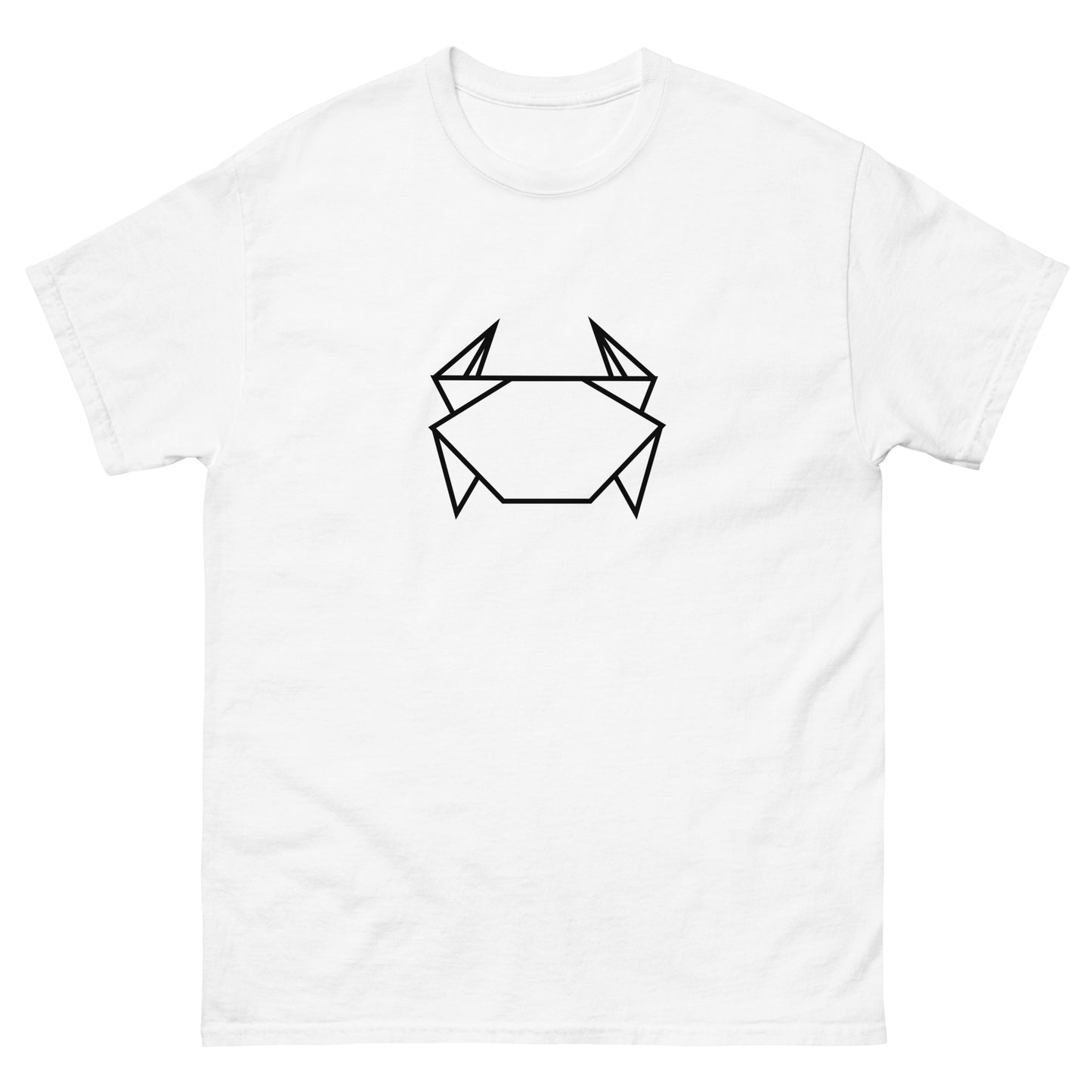 Crab (black) - Origami Series - Men's classic tee